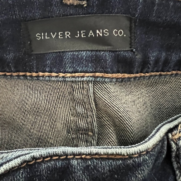 Silver Avery Slim Straight Leg Jean - Picture 3 of 4